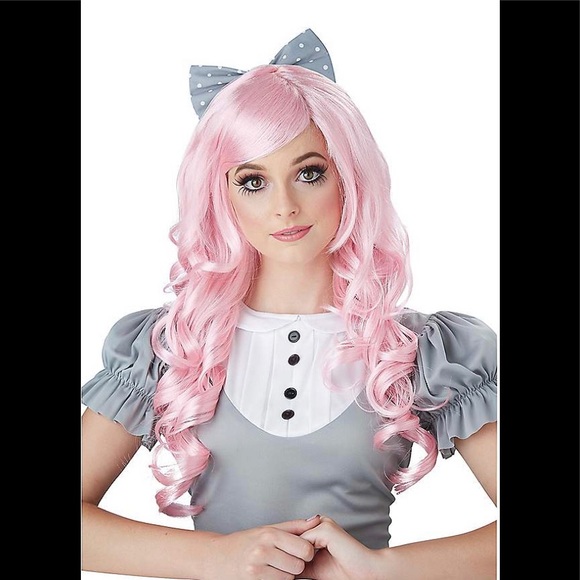 black wig with bangs amazon